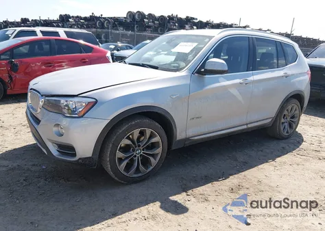 2016 BMW X3 xDrive28I from USA, damaged, VIN 5UXWX9C51G0D89650